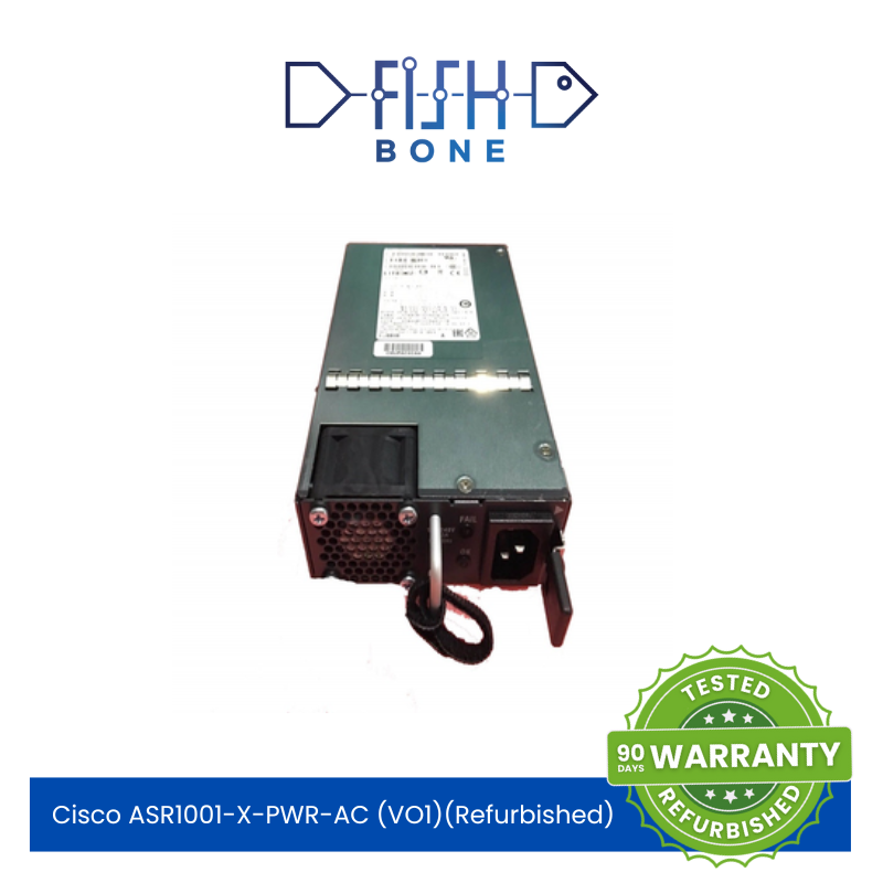 Cisco ASR1001 X PWR AC Power Supply 250 Watt Hot Plug Refurbished